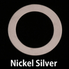 Nickel Silver 1 1/4" Washer, 7/8" ID, 20g Nickel Silver 1 1/4" Washer, 7/8" ID, 20g