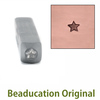 Lined Star Design Stamp 2mm- Beaducation Original Lined Star Design Stamp 2mm- Beaducation Original
