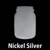 Nickel Silver Mason Jar, 24g Nickel Silver Mason Jar, 24g