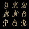 Gold Filled Script Letter Charm R, 24g Gold Filled Script Letter Charm R, 24g