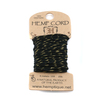 Hemp Cord- Mini Card Black and Metallic Gold Hemp Cord- Mini Card Black and Metallic Gold
