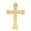 Brass Large Fancy Cross, 24g Brass Large Fancy Cross, 24g