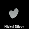 Nickel Wacky Heart, 24g Nickel Wacky Heart, 24g