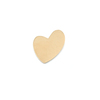 Brass Wacky Heart, 24g Brass Wacky Heart, 24g