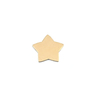 Brass Rounded Star, 24g Brass Rounded Star, 24g