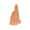 Copper New Hampshire State Blank, 24g Copper New Hampshire State Blank, 24g