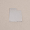 Aluminum Utah State Blank, 18g Aluminum Utah State Blank, 18g