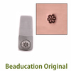 Daisy Flower Face 2.5mm Design Stamp - Beaducation Original Daisy Flower Face 2.5mm Design Stamp - Beaducation Original