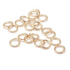 Gold Filled 4mm I.D. 16 Gauge Jump Rings, pack of 20 Gold Filled 4mm I.D. 16 Gauge Jump Rings, pack of 20
