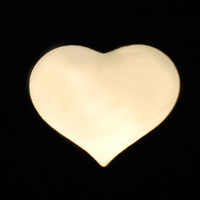 Gold Filled Large Puffy Heart, 24g Gold Filled Large Puffy Heart, 24g