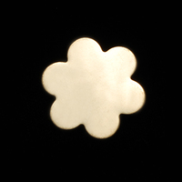 Gold Filled Small 6 Petal Flower, 24g Gold Filled Small 6 Petal Flower, 24g