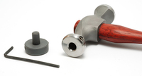 Fretz Planishing Hammer w/ Rubber Insert Fretz Planishing Hammer w/ Rubber Insert