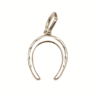 Sterling Silver Horseshoe Charm Sterling Silver Horseshoe Charm