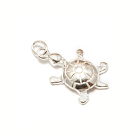 Sterling Silver Turtle Charm Sterling Silver Turtle Charm