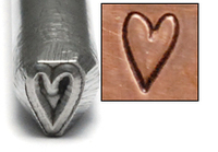 Long Heart Design Stamp Long Heart Design Stamp