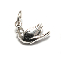 Sterling Silver Dove Charm Sterling Silver Dove Charm
