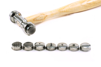 Texture Hammer with 9 Interchangeable Faces Texture Hammer with 9 Interchangeable Faces