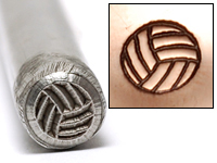 Volleyball Design Stamp Volleyball Design Stamp