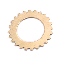 Brass Large Open Cog, 24g Brass Large Open Cog, 24g