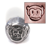 Monkey Head Design Stamp Monkey Head Design Stamp
