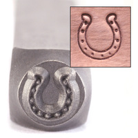 Dotty Horseshoe Design Stamp Dotty Horseshoe Design Stamp