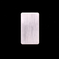 Sterling Silver Rectangle (15mm x 8.5mm), 24g Sterling Silver Rectangle (15mm x 8.5mm), 24g