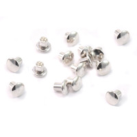 Sterling Silver Tubular 1/16" Rivets 1/16" Long Sterling Silver Tubular 1/16" Rivets 1/16" Long