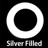 Silver Filled 1" Washer, 5/8" ID, 24g Silver Filled 1" Washer, 5/8" ID, 24g