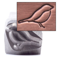 Bird Design Stamp, 1/4" (6.4mm) Bird Design Stamp, 1/4" (6.4mm)