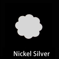 Nickel Silver Small 8 Petal Flower, 24g Nickel Silver Small 8 Petal Flower, 24g