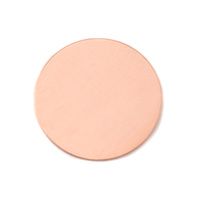 Copper Circle, 1" (25mm), 24g Copper Circle, 1" (25mm), 24g