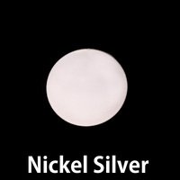 Nickel Silver 5/8" (16mm) Circle, 24g Nickel Silver 5/8" (16mm) Circle, 24g