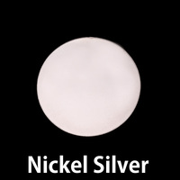 Nickel Silver 7/8" (22mm) Circle, 24g Nickel Silver 7/8" (22mm) Circle, 24g