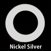 Nickel Silver 1" Washer, 5/8" ID, 24g Nickel Silver 1" Washer, 5/8" ID, 24g