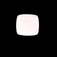 Sterling Silver Small Rounded Square, 24g Sterling Silver Small Rounded Square, 24g