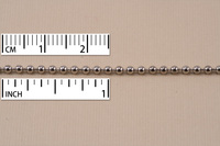 Nickel Ball Chain, by the Inch Nickel Ball Chain, by the Inch