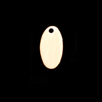 Gold Filled Oval Tag, 27g Gold Filled Oval Tag, 27g