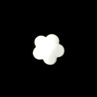 Sterling Silver Tiny Flower with 5 Petals, 24g Sterling Silver Tiny Flower with 5 Petals, 24g