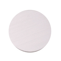 Anodized Aluminum 3/4" Circle, Silver, 24g Anodized Aluminum 3/4" Circle, Silver, 24g