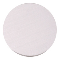 Anodized Aluminum 1" Circle, Silver, 24g Anodized Aluminum 1" Circle, Silver, 24g