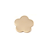 Brass Tiny Flower with 5 Petals, 24g Brass Tiny Flower with 5 Petals, 24g