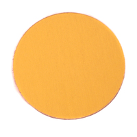 Anodized Aluminum 1" Circle, Gold, 24g Anodized Aluminum 1" Circle, Gold, 24g