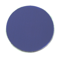 Anodized Aluminum 1" Circle, Royal Blue, 24g Anodized Aluminum 1" Circle, Royal Blue, 24g
