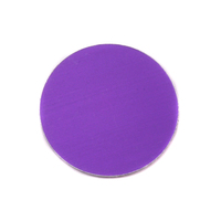 Anodized Aluminum 3/4" Circle, Purple, 24g Anodized Aluminum 3/4" Circle, Purple, 24g