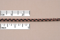 Antique Copper Finish, Rolo Chain, 2mm, by the Inch Antique Copper Finish, Rolo Chain, 2mm, by the Inch