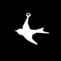 Sterling Silver Bird in Flight Charm Sterling Silver Bird in Flight Charm