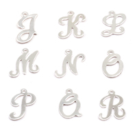 Sterling Silver Script Letter Charm J, 24g Sterling Silver Script Letter Charm J, 24g