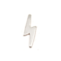 Sterling Silver Lightning Solderable Accent, 24g Sterling Silver Lightning Solderable Accent, 24g