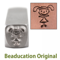 Daughter Stick Figure Design Stamp- Beaducation Original Daughter Stick Figure Design Stamp- Beaducation Original