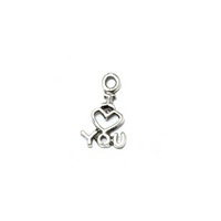 Sterling Silver Tiny "I Love You" Charm Sterling Silver Tiny "I Love You" Charm